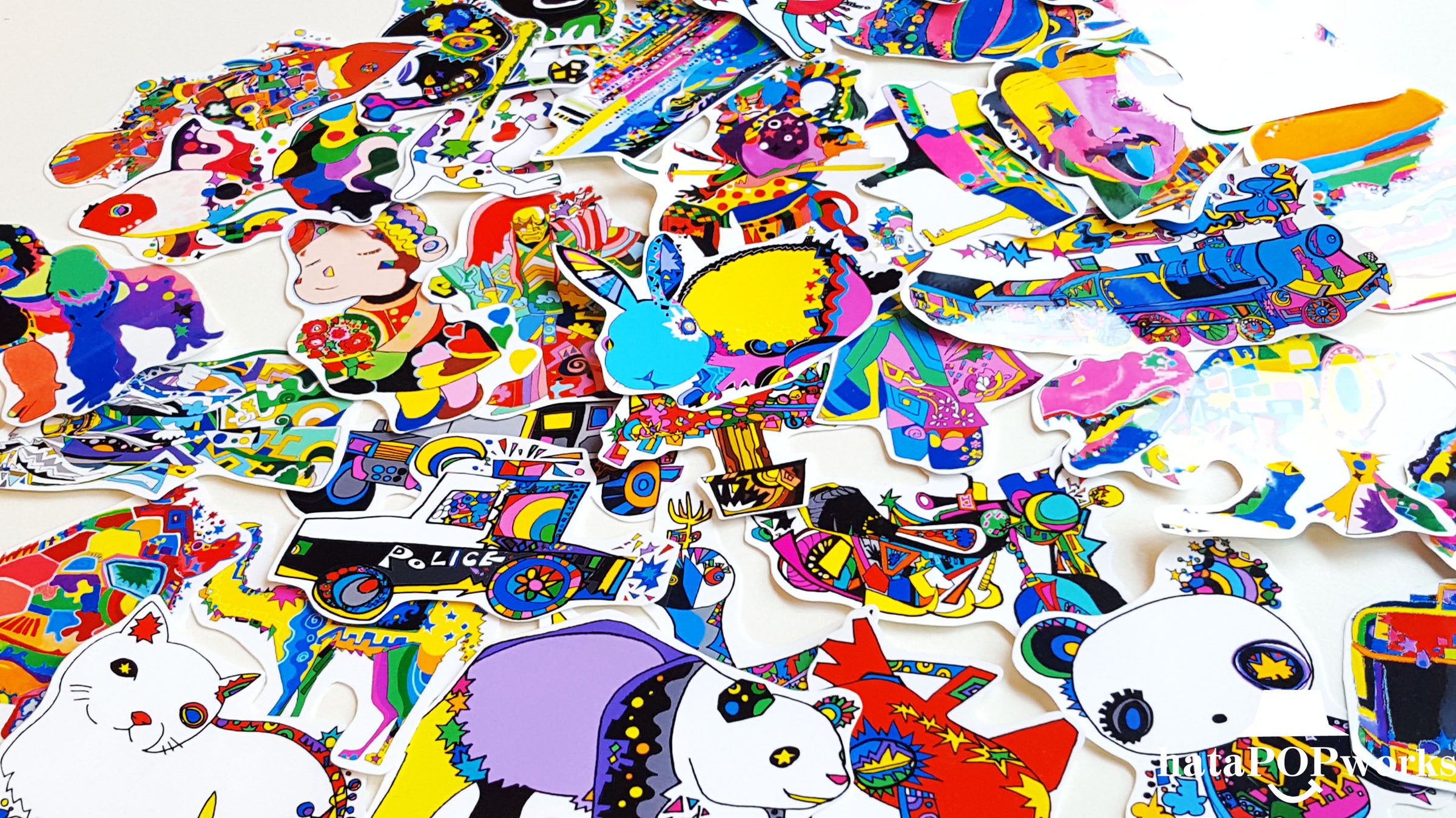 防水ステッカー”TEEDY BEAR PASSION” | ハタヤママサオ 公式オンライン